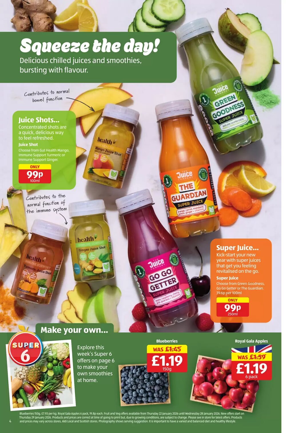 Aldi offers valid from 25/01/2026 - Page 4.