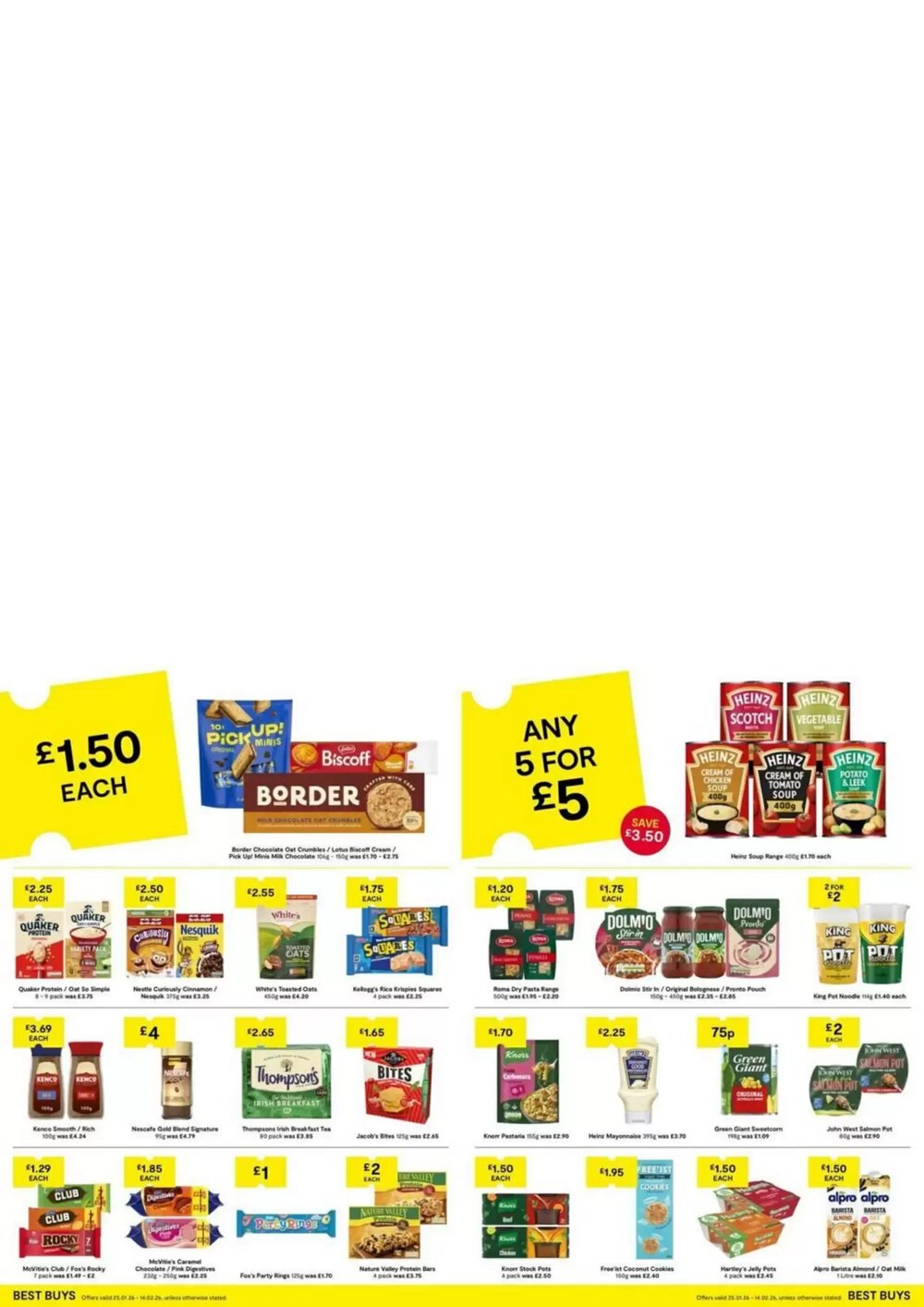 SuperValu offers valid from 25/01/2026 - Page 10.