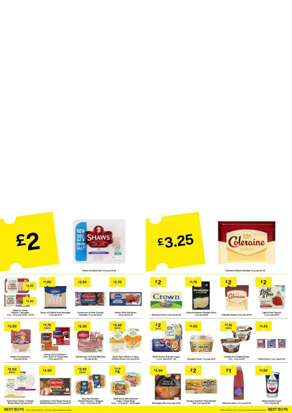 SuperValu offers valid from 25/01/2026 - Page 7.