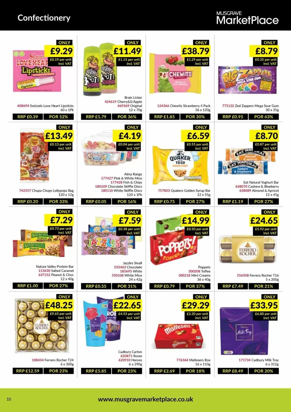 Musgrave MarketPlace offers valid from 26/01/2026 - Page 10.