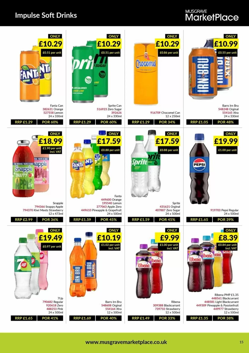 Musgrave MarketPlace offers valid from 26/01/2026 - Page 15.