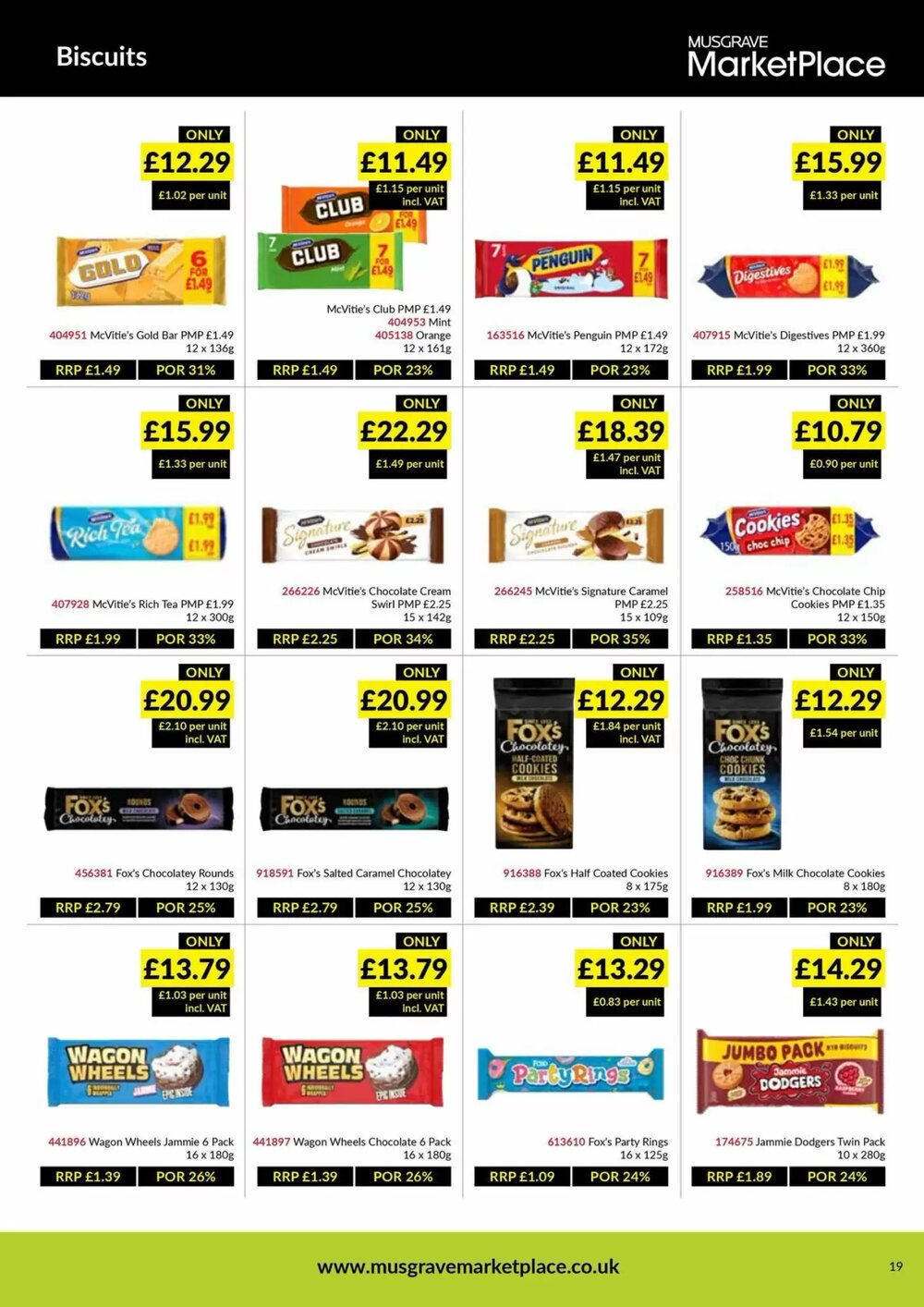 Musgrave MarketPlace offers valid from 26/01/2026 - Page 19.
