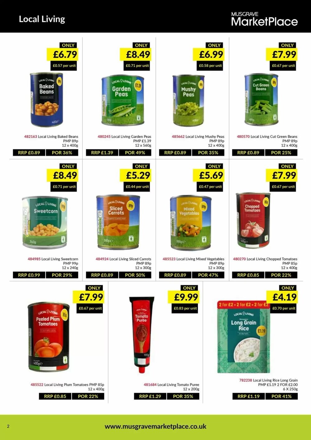Musgrave MarketPlace offers valid from 26/01/2026 - Page 2.