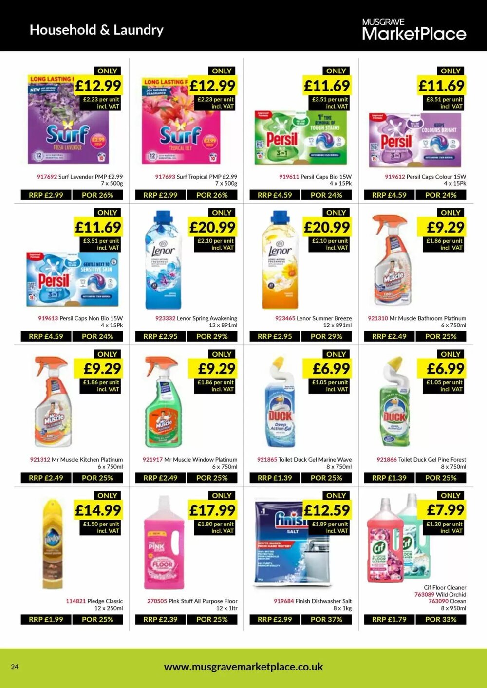 Musgrave MarketPlace offers valid from 26/01/2026 - Page 24.