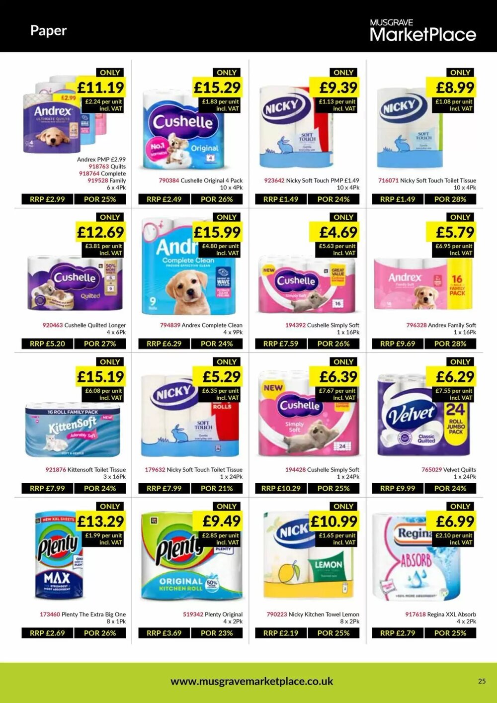 Musgrave MarketPlace offers valid from 26/01/2026 - Page 25.