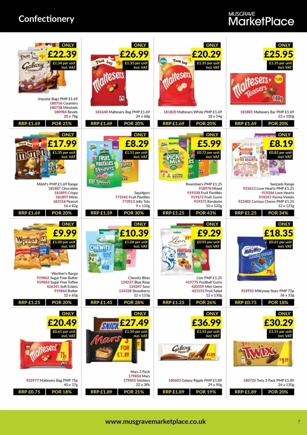 Musgrave MarketPlace offers valid from 26/01/2026 - Page 7.