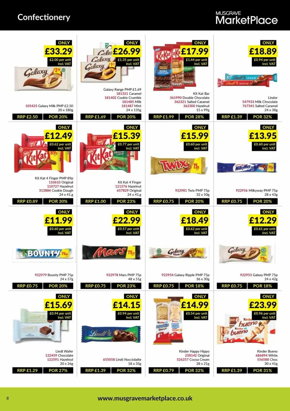 Musgrave MarketPlace offers valid from 26/01/2026 - Page 8.
