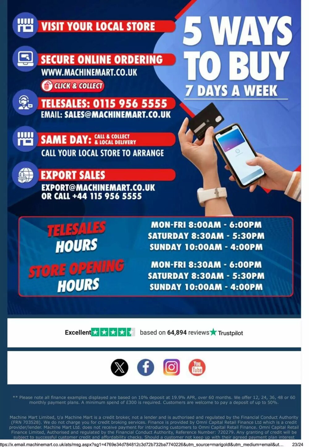 Machine Mart offers valid from 26/01/2026 - Page 23.