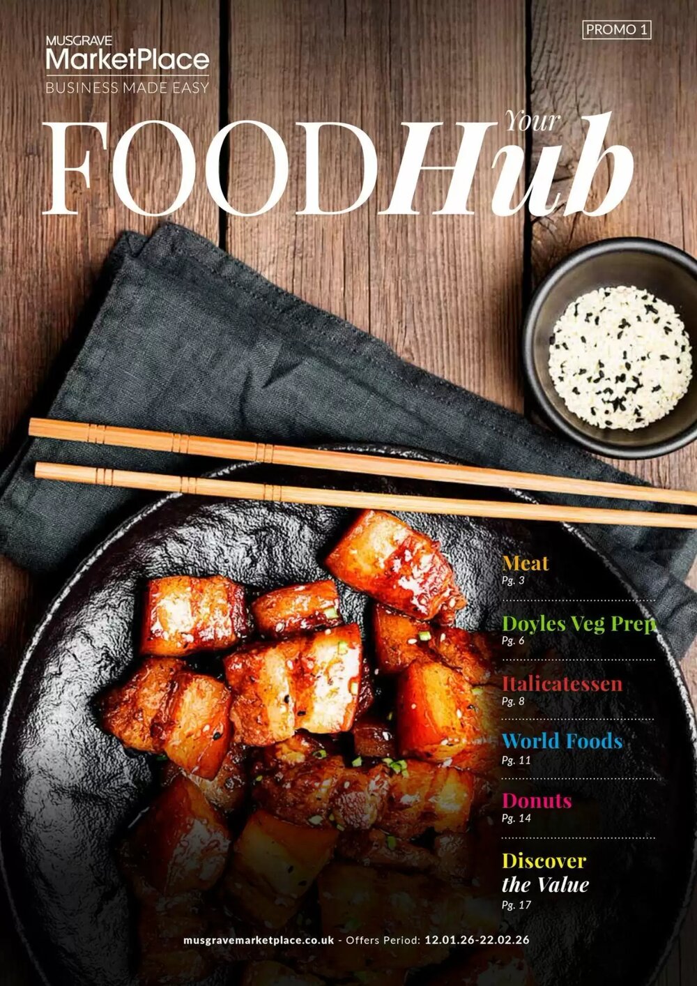 Musgrave MarketPlace offers valid from 26/01/2026 - Page 1.