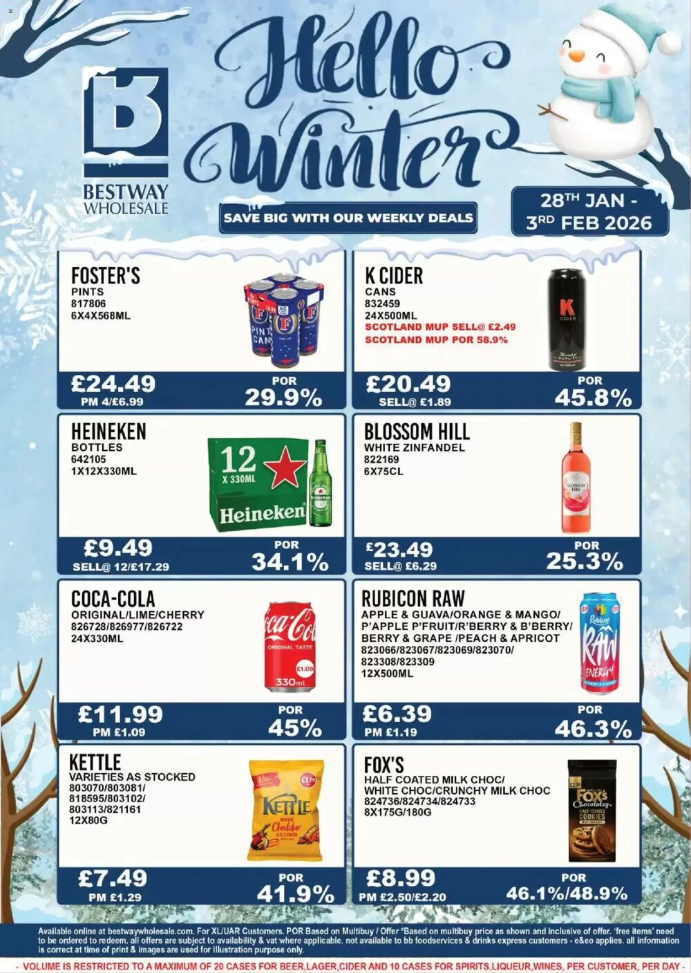 Bestway offers valid from 28/01/2026 - Page 1.