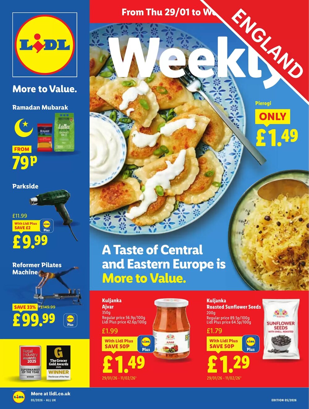 Lidl offers valid from 29/01/2026 - Page 1.