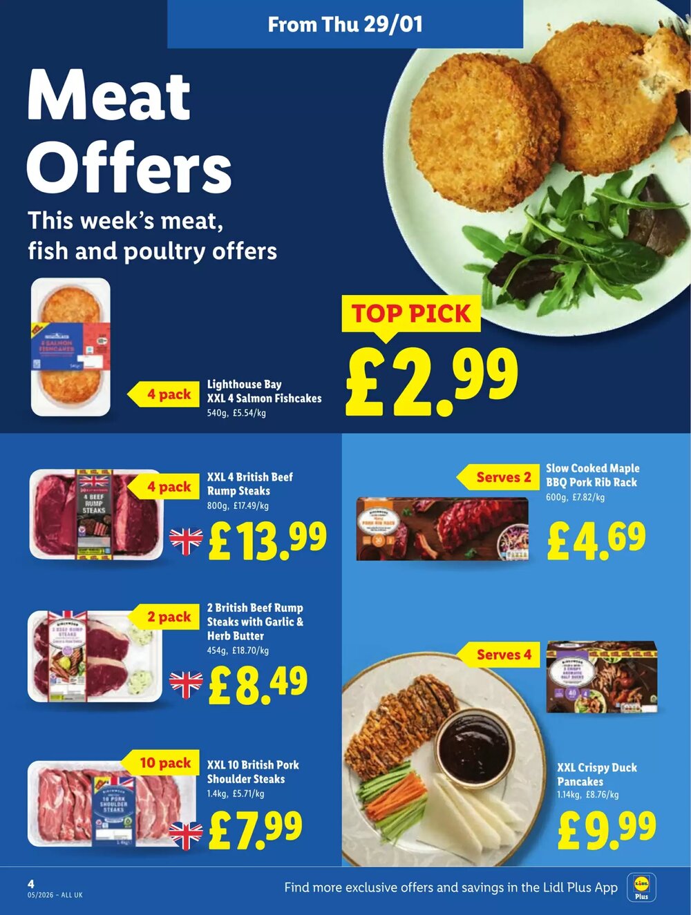 Lidl offers valid from 29/01/2026 - Page 4.