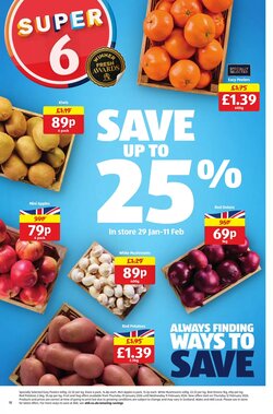 Aldi offers valid from 29/01/2026 - Page 18.