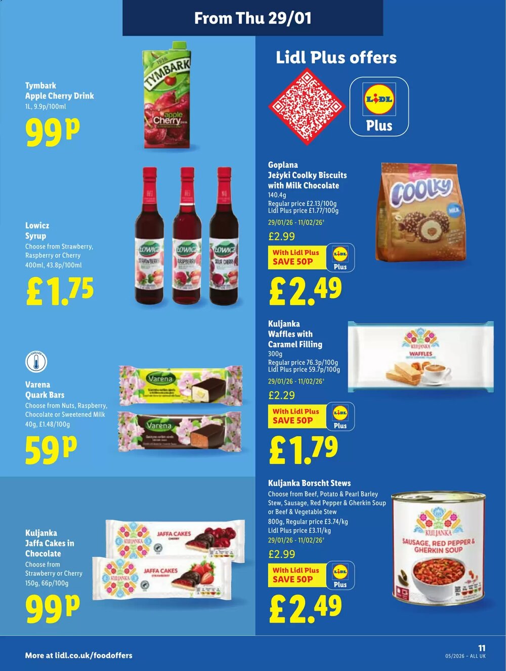 Lidl offers valid from 29/01/2026 - Page 11.