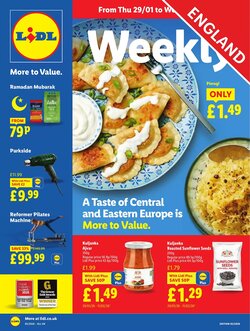 Lidl offers valid from 29/01/2026