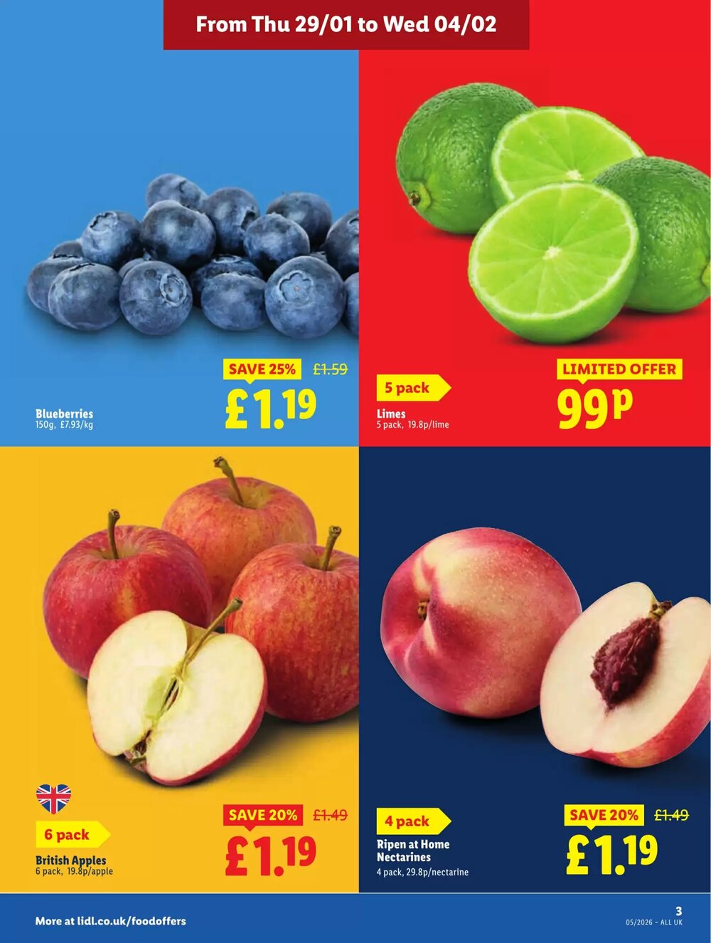 Lidl offers valid from 29/01/2026 - Page 3.