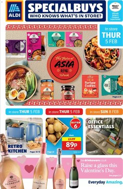 Aldi offers valid from 05/02/2026