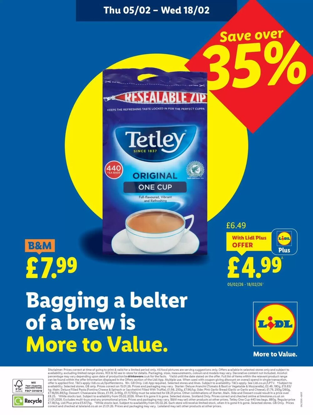 Lidl offers valid from 05/02/2026 - Page 33.
