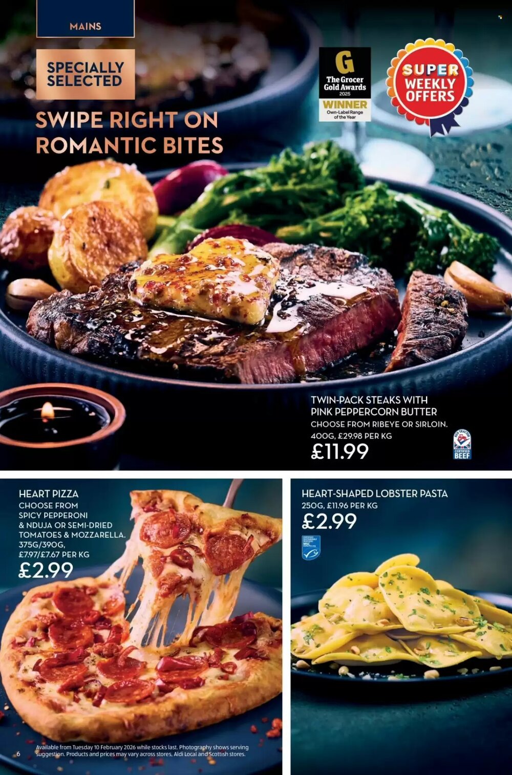 Aldi offers valid from 10/02/2026 - Page 6.