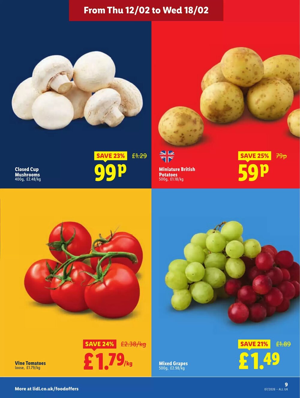 Lidl offers valid from 12/02/2026 - Page 9.