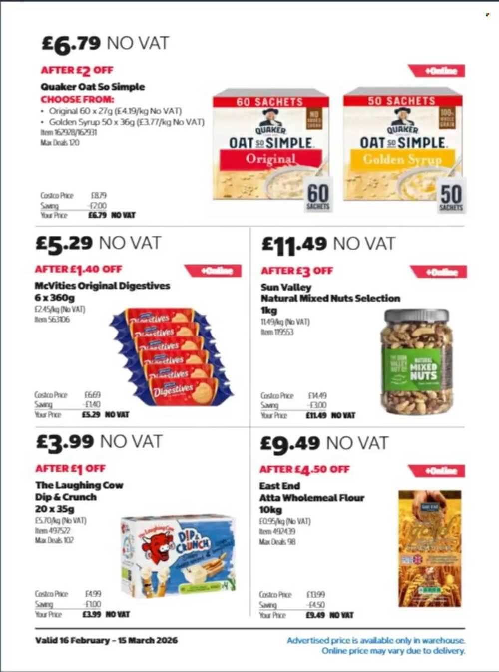 Costco offers valid from 16/02/2026 - Page 14.