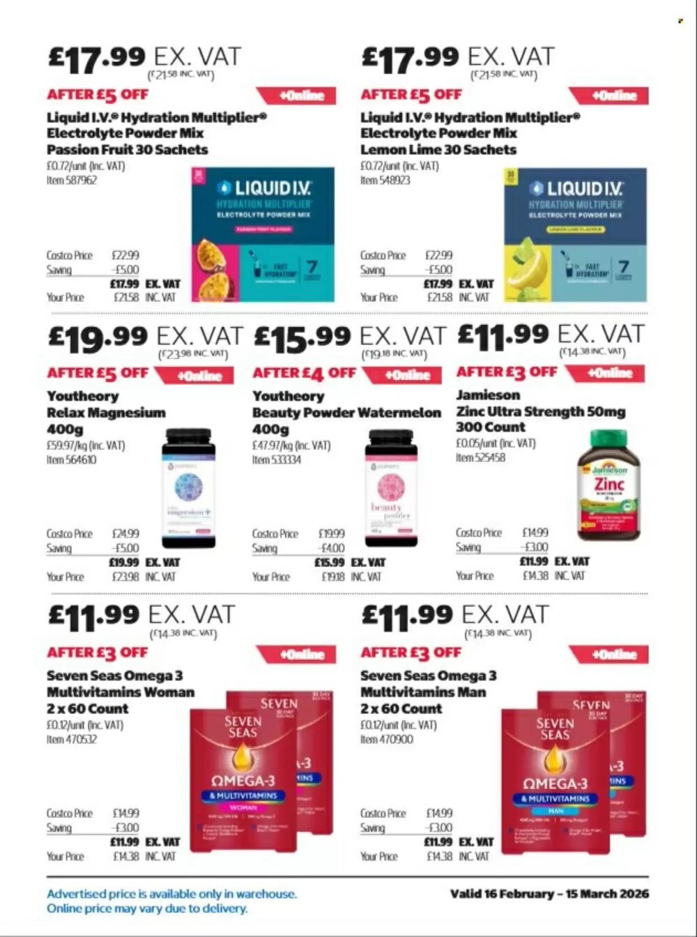 Costco offers valid from 16/02/2026 - Page 19.