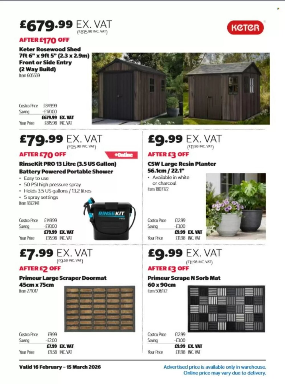 Costco offers valid from 16/02/2026 - Page 2.