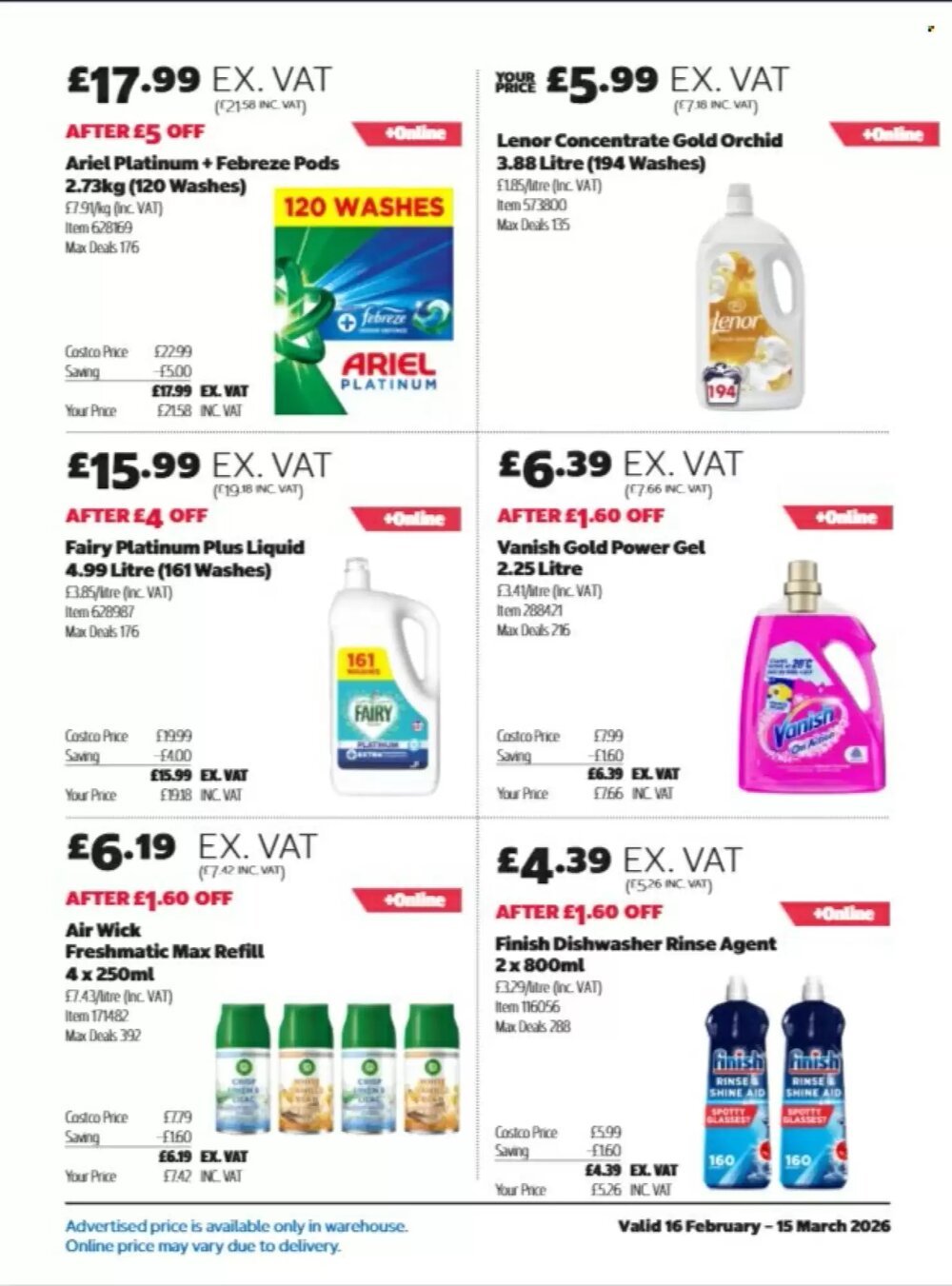 Costco offers valid from 16/02/2026 - Page 23.