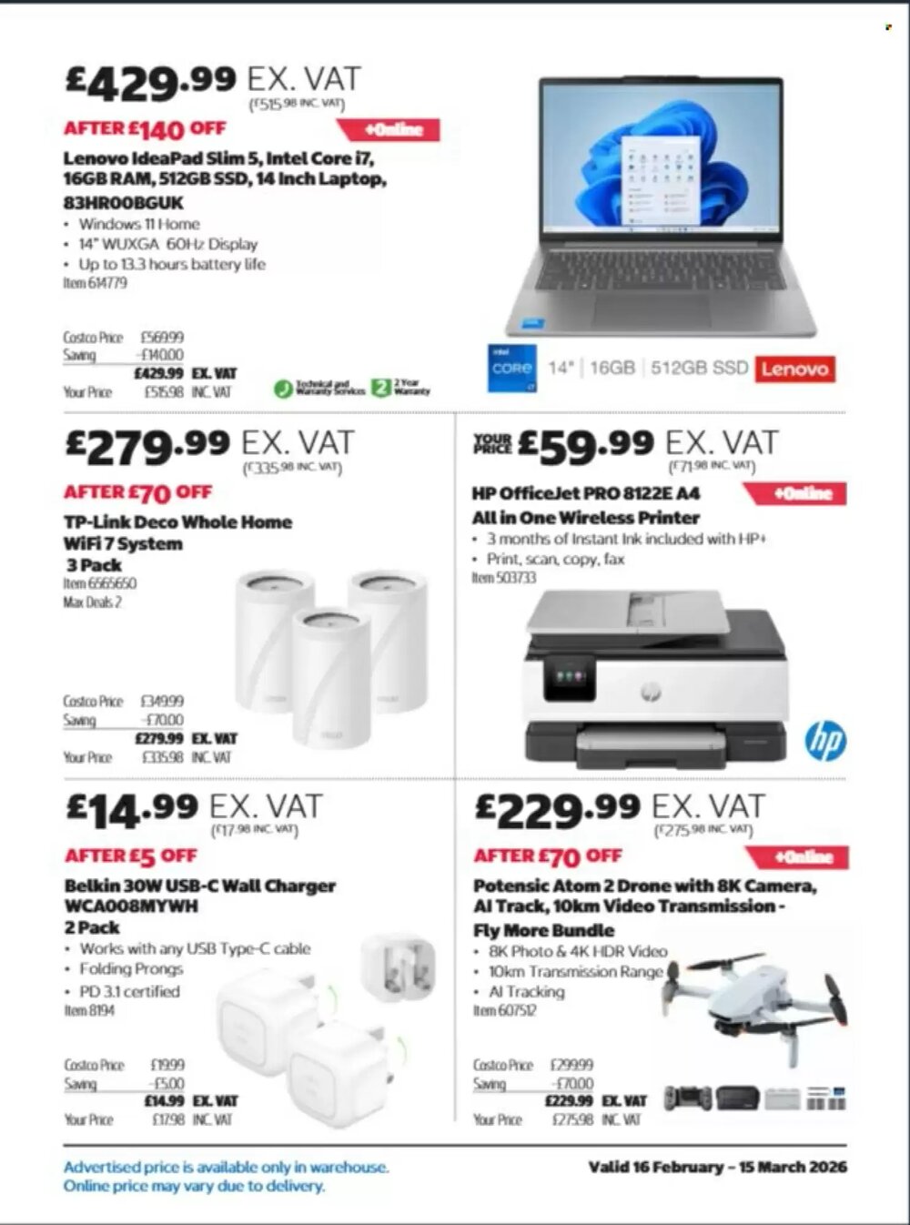 Costco offers valid from 16/02/2026 - Page 5.