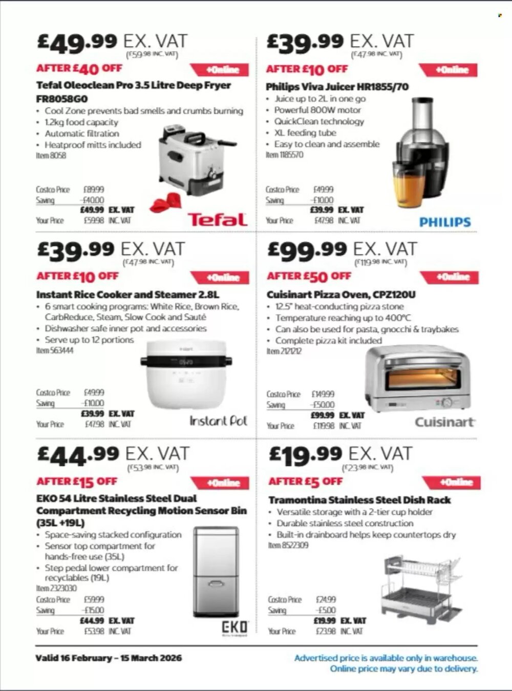 Costco offers valid from 16/02/2026 - Page 6.