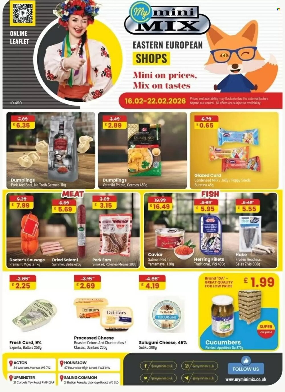 MyMINIMIX offers valid from 16/02/2026 - Page 1.