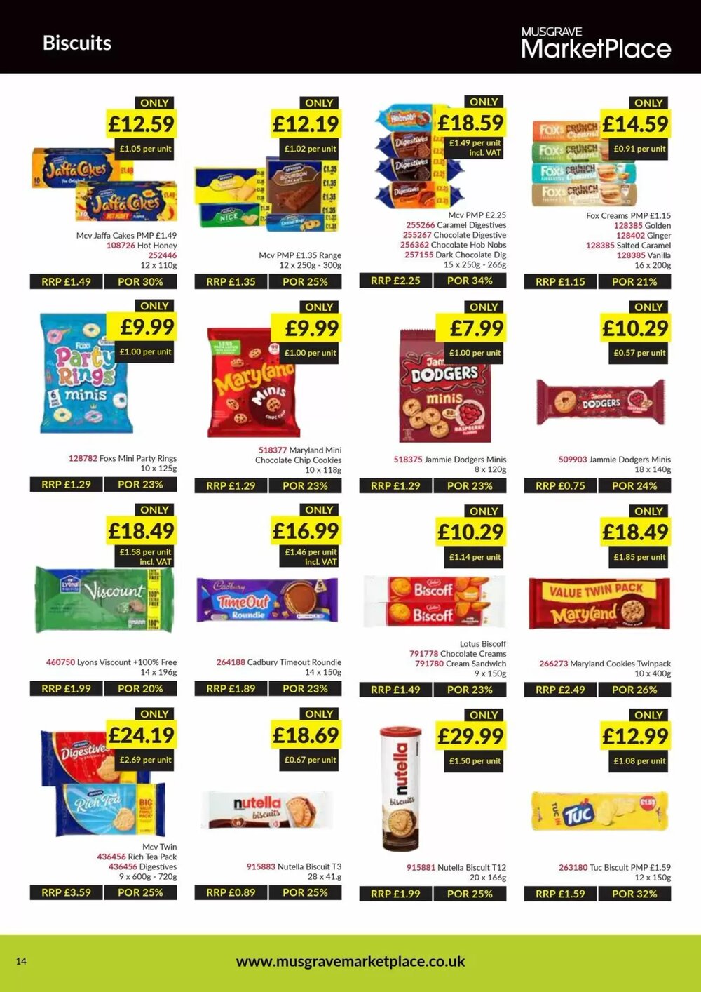 Musgrave MarketPlace offers valid from 16/02/2026 - Page 14.
