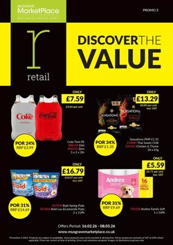 Musgrave MarketPlace offers valid from 16/02/2026