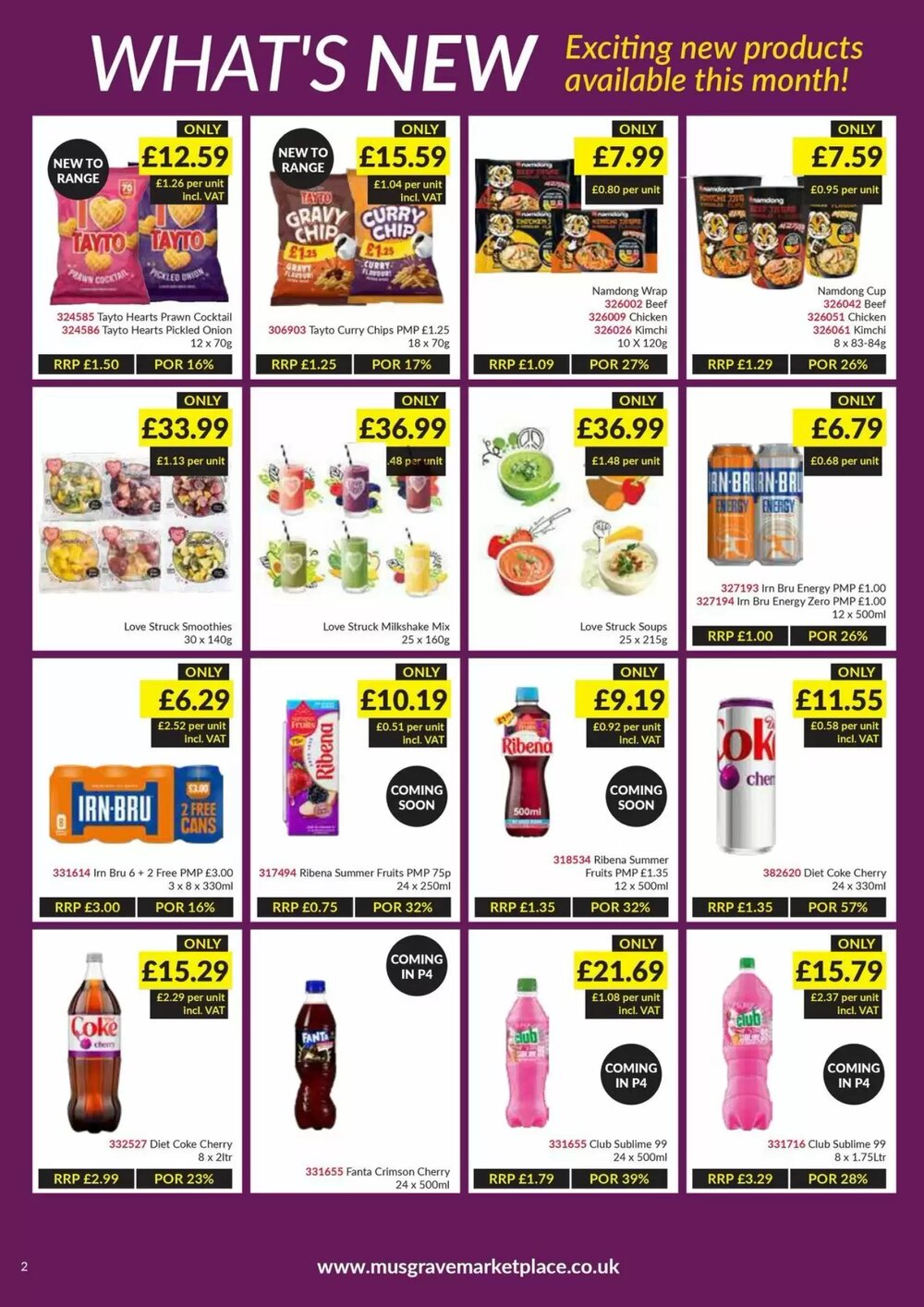 Musgrave MarketPlace offers valid from 16/02/2026 - Page 2.