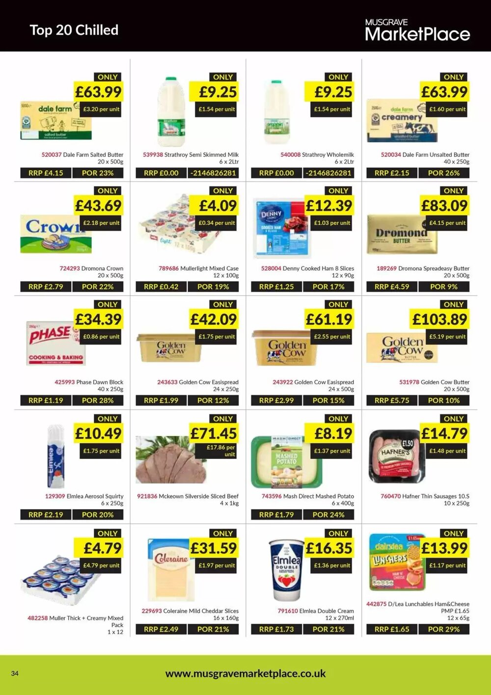 Musgrave MarketPlace offers valid from 16/02/2026 - Page 34.