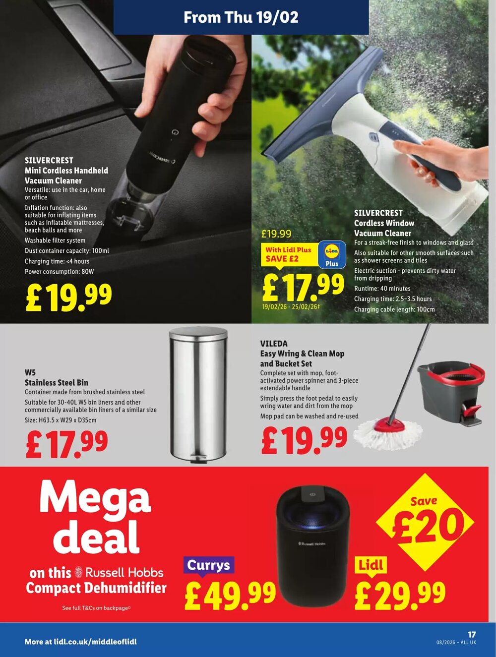 Lidl offers valid from 19/02/2026 - Page 17.