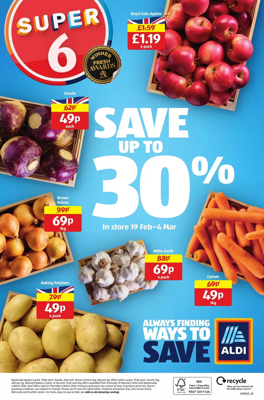 Aldi offers valid from 19/02/2026 - Page 22.