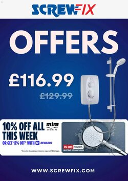 Screwfix offers valid from 24/02/2026