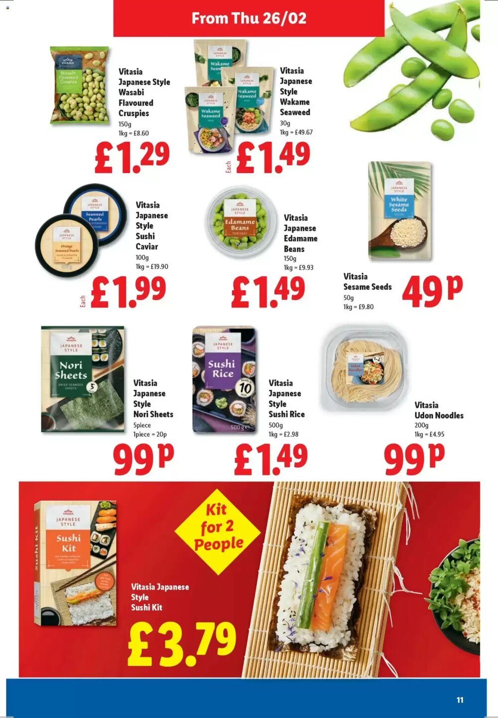 Lidl offers valid from 26/02/2026 - Page 11.