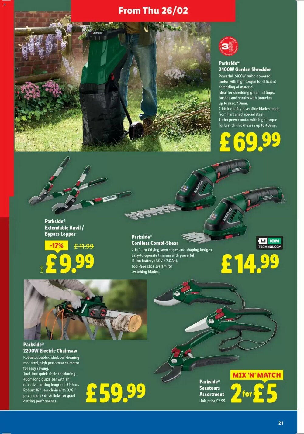 Lidl offers valid from 26/02/2026 - Page 21.