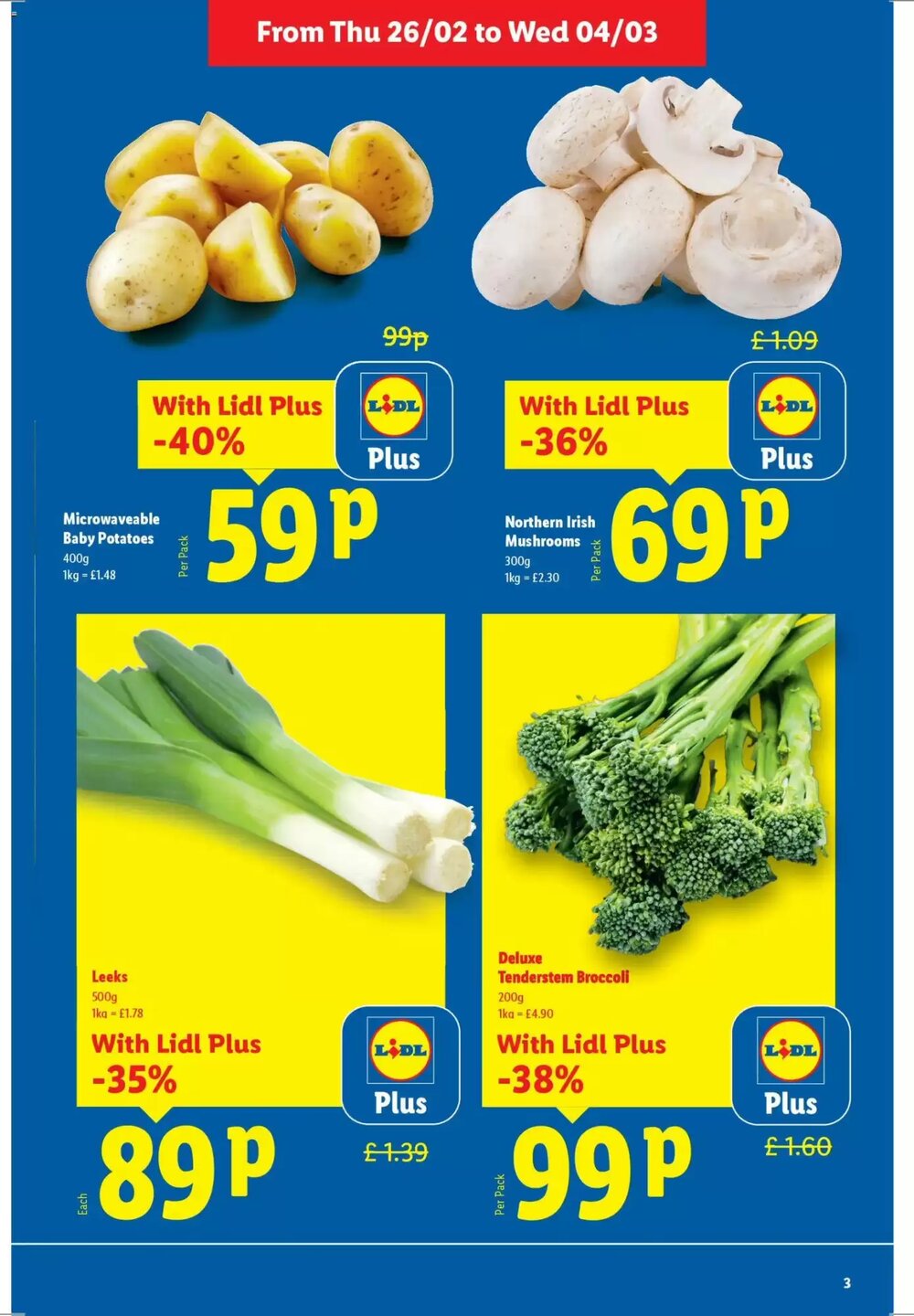 Lidl offers valid from 26/02/2026 - Page 3.