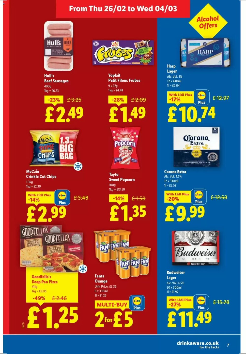 Lidl offers valid from 26/02/2026 - Page 7.