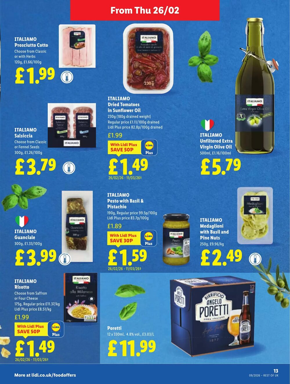 Lidl offers valid from 26/02/2026 - Page 13.