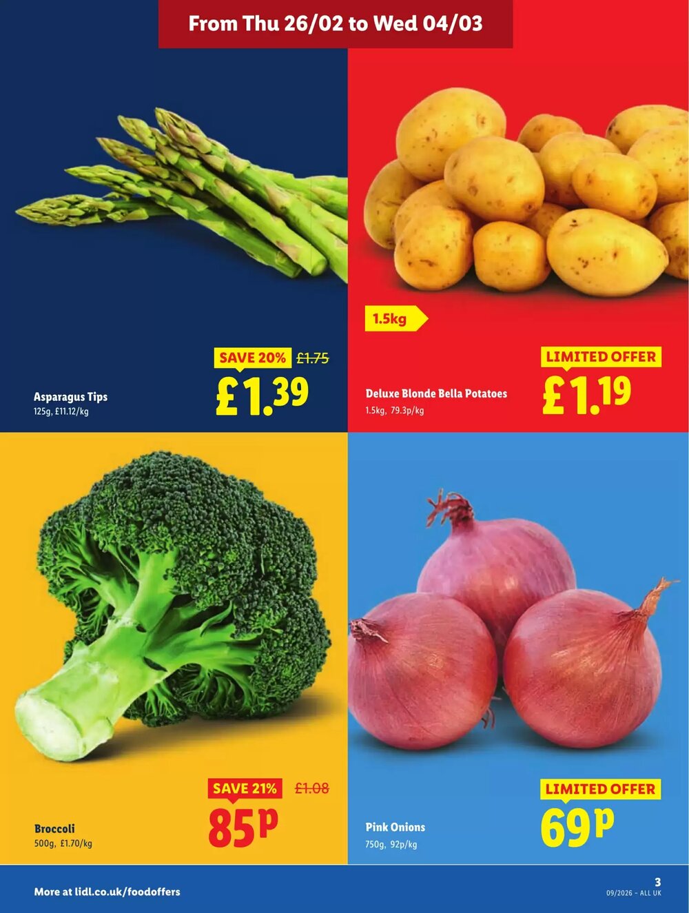 Lidl offers valid from 26/02/2026 - Page 3.