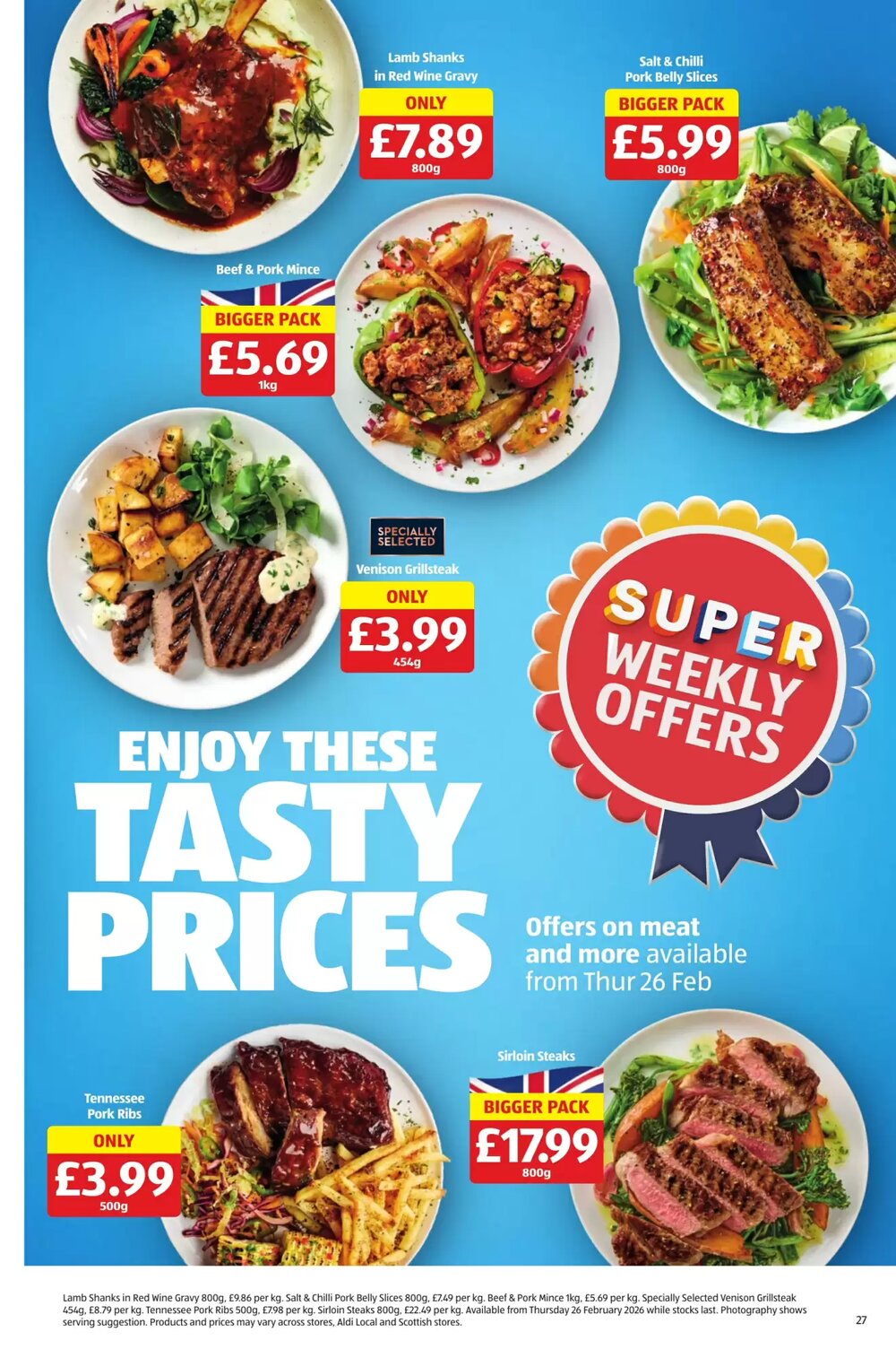 Aldi offers valid from 26/02/2026 - Page 27.