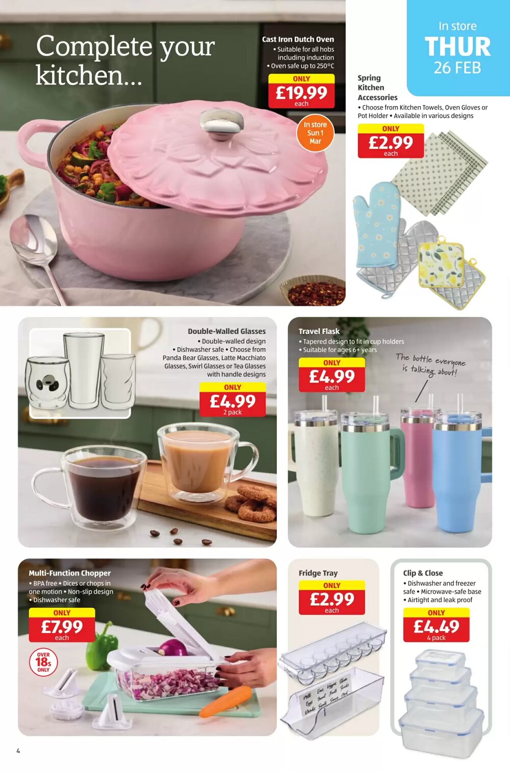 Aldi offers valid from 26/02/2026 - Page 4.