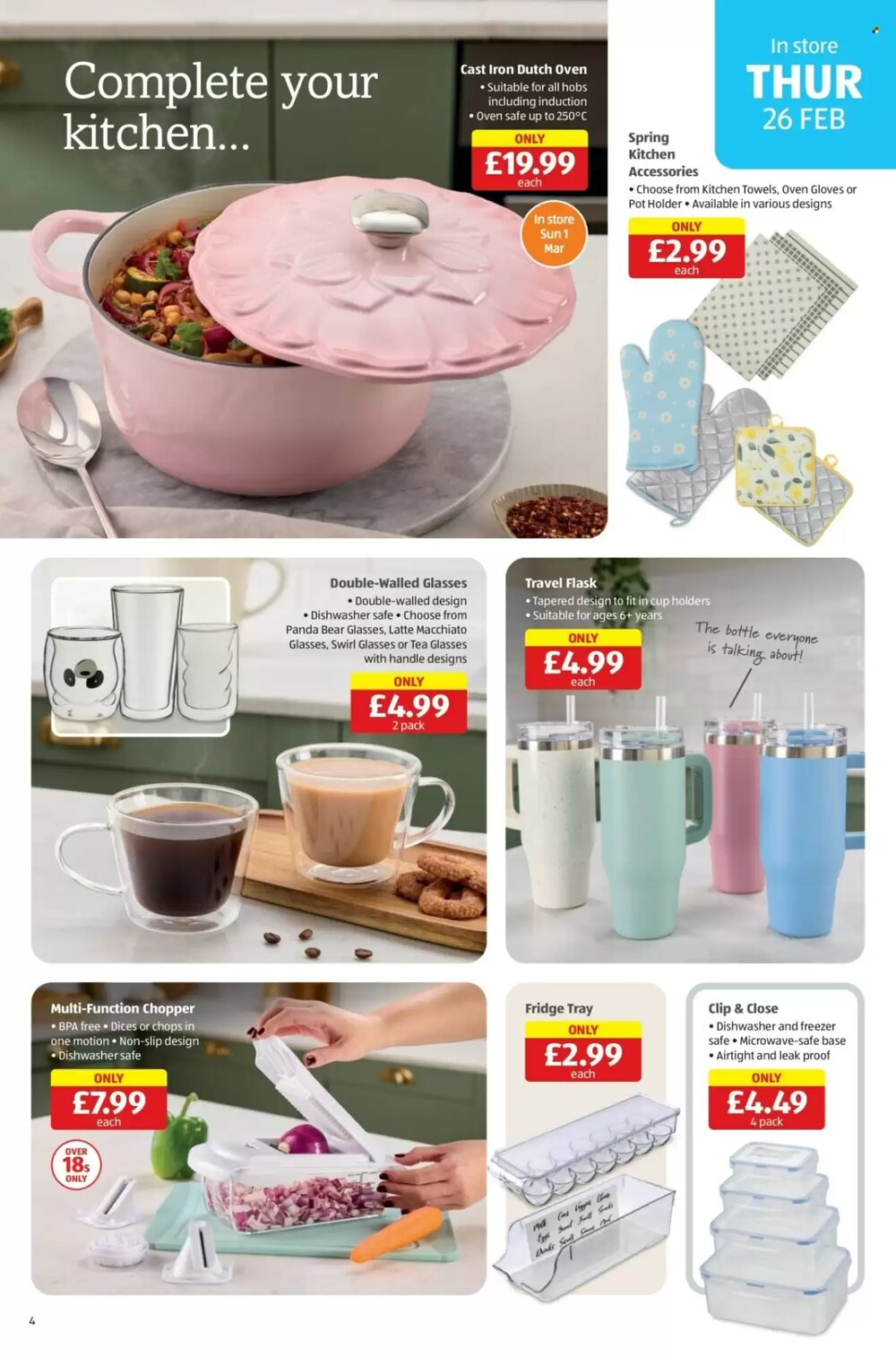 Aldi offers valid from 26/02/2026 - Page 4.