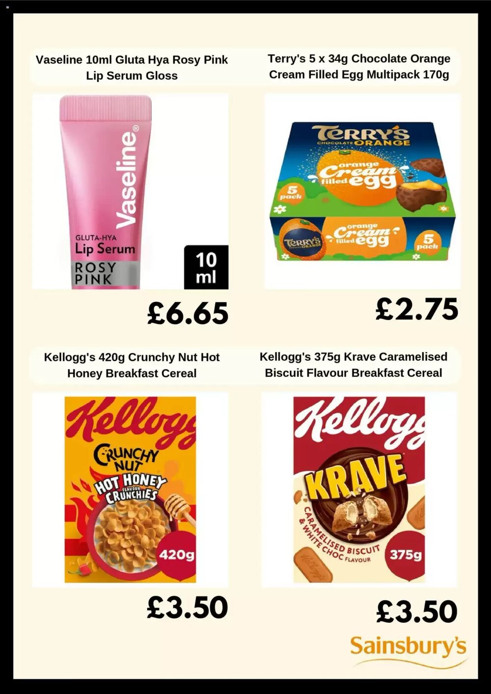 Sainsbury's offers valid from 03/03/2026 - Page 3.