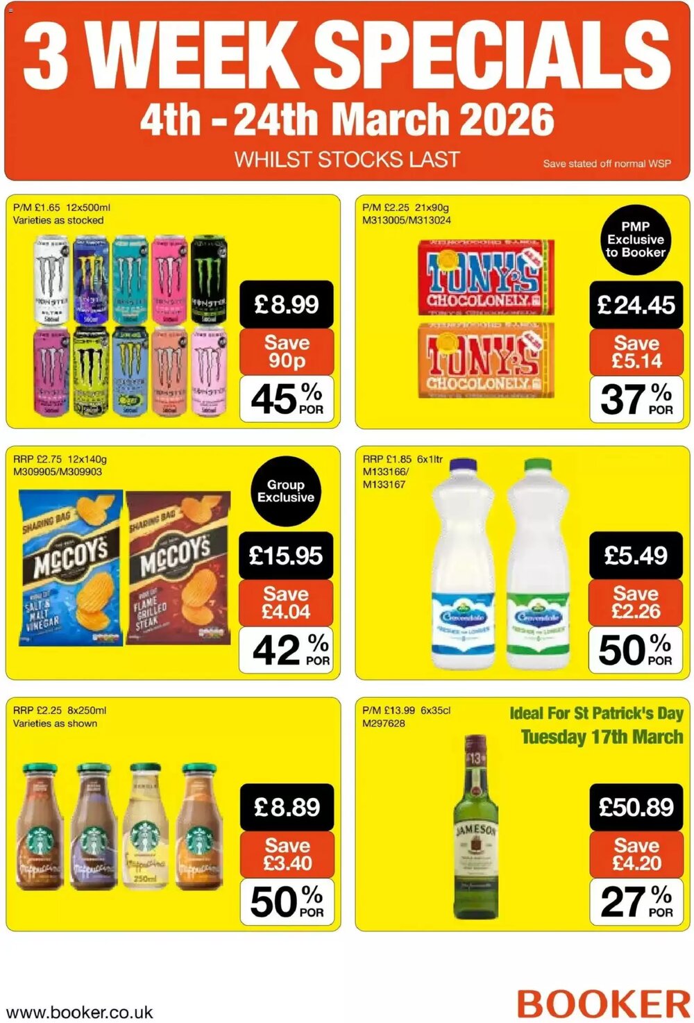 Booker Wholesale offers valid from 04/03/2026 - Page 1.