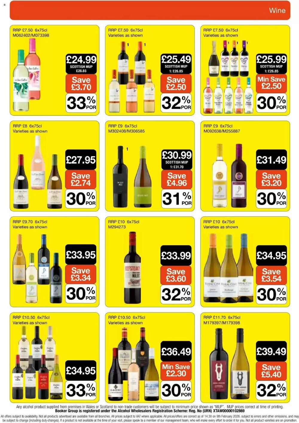 Booker Wholesale offers valid from 04/03/2026 - Page 15.